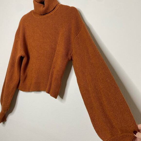 Forever 21 Turtleneck Thick Warm Sweater Medium - Picture 4 of 5